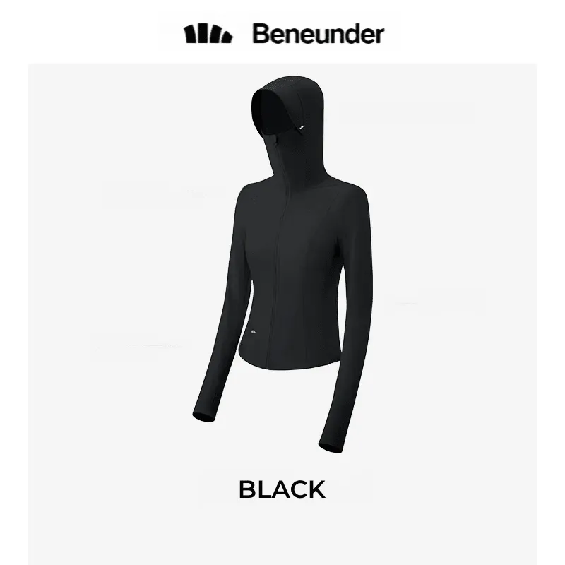 Beneunder Women's Slim-Fit Short Sun Protection Jacket UPF50 