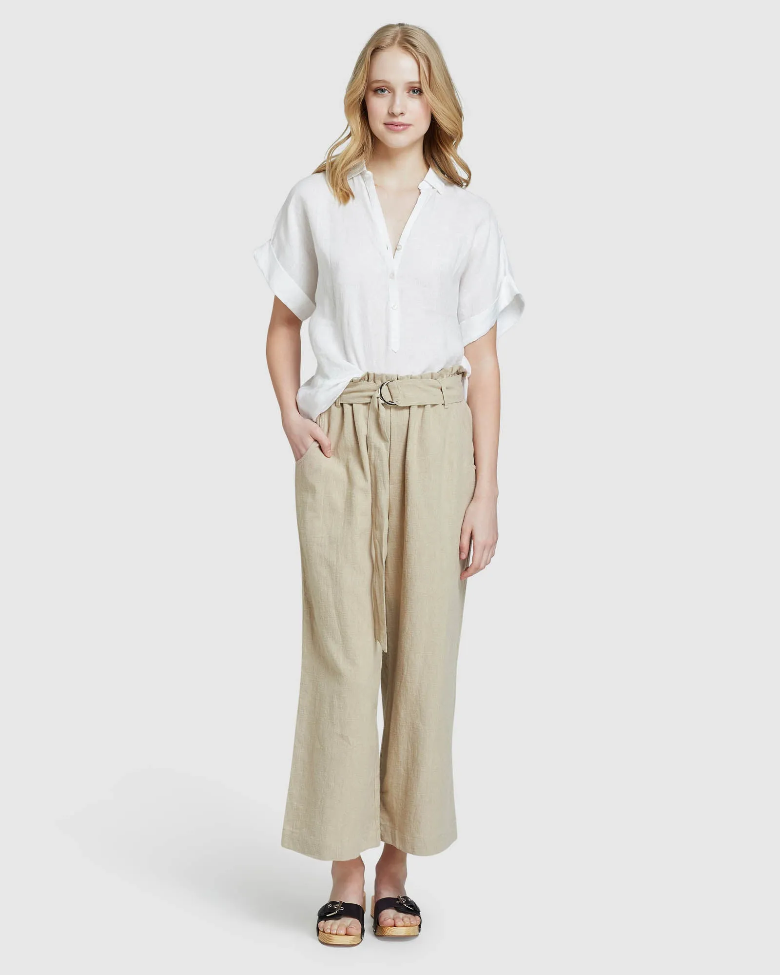 Celine Linen Pants