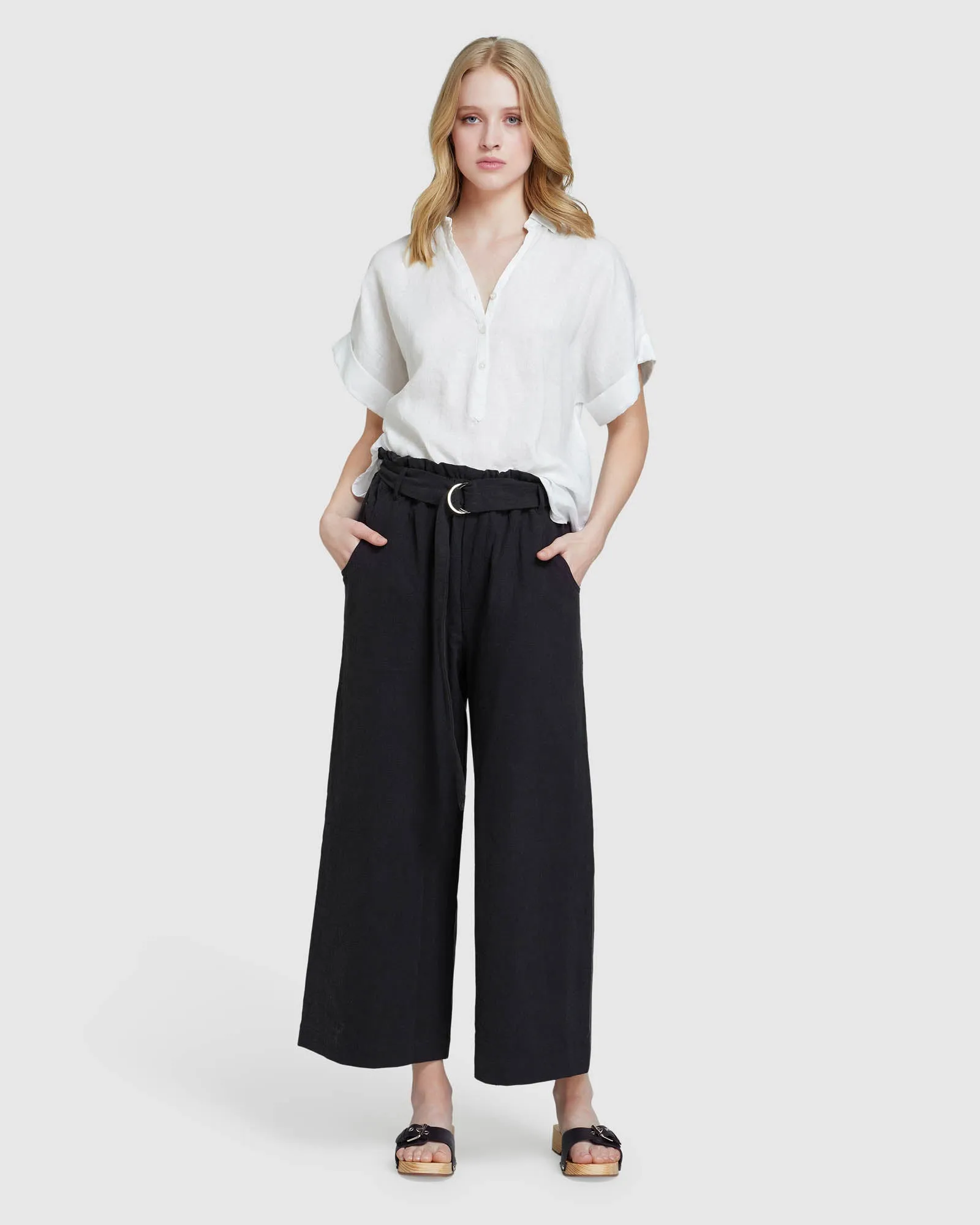 Celine Linen Pants