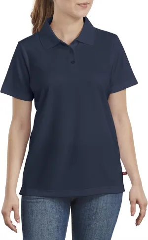 Dickies womens Performance With Silvadur Protection Polo Shirt, Night Navy, XX-Large US