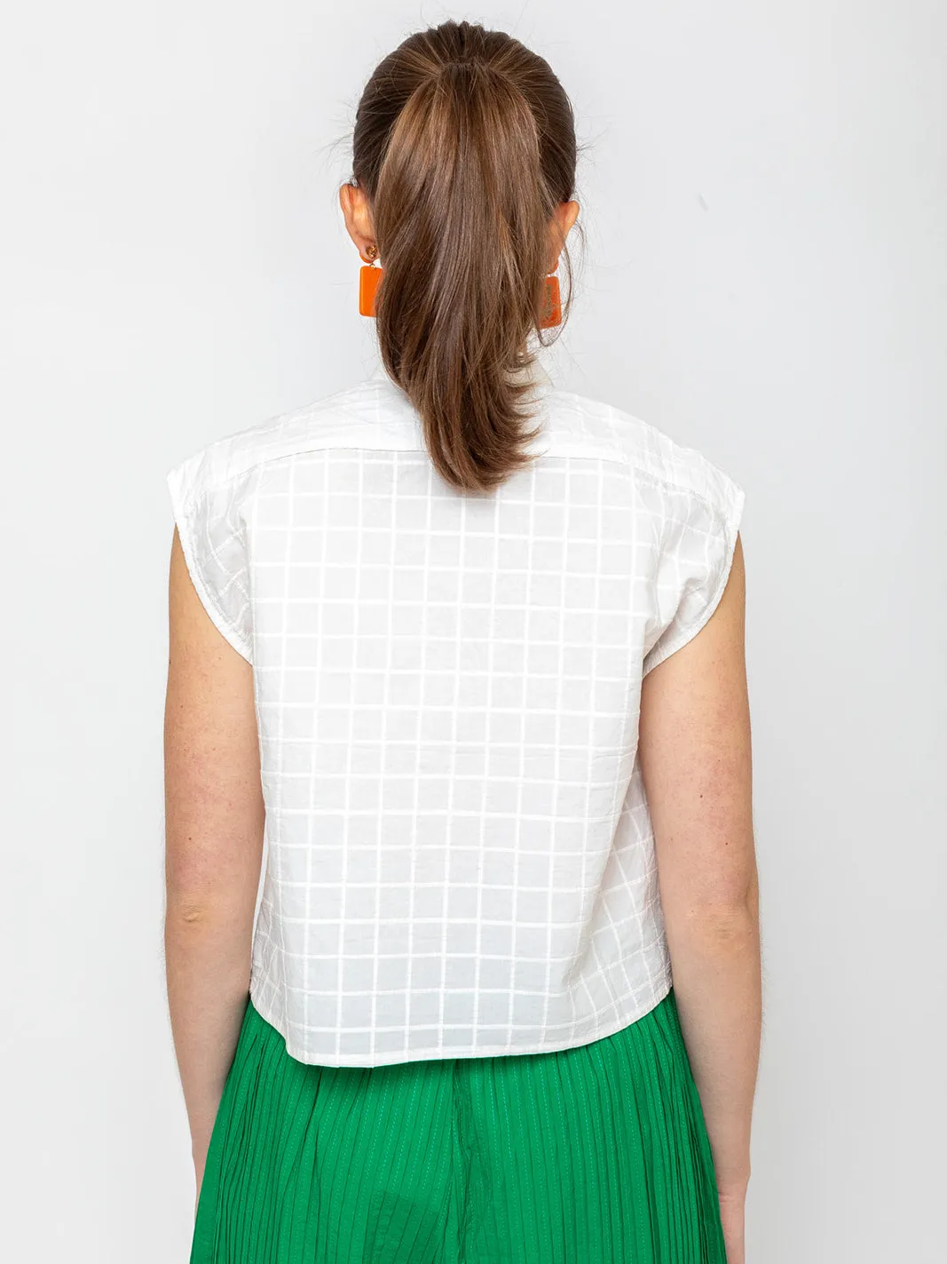 Gaia Hand Embroidered Top