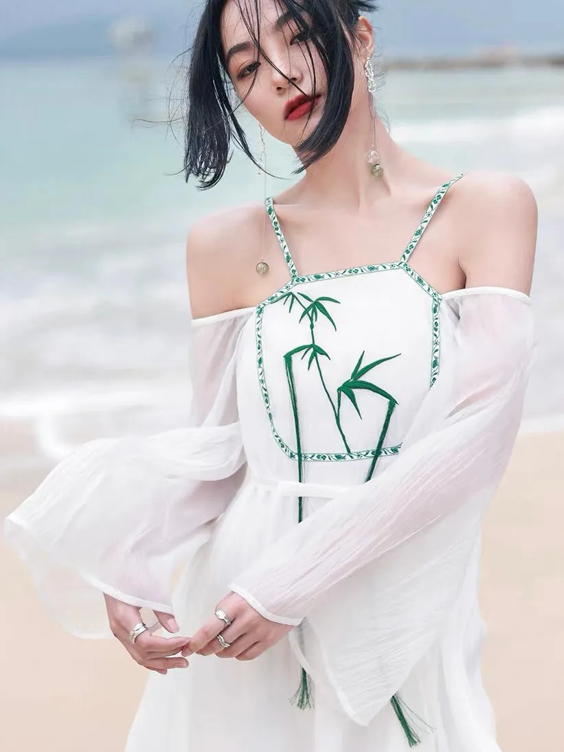 Ione Modern Hanfu Tang Style Dress