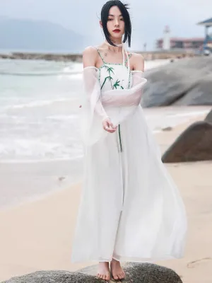 Ione Modern Hanfu Tang Style Dress