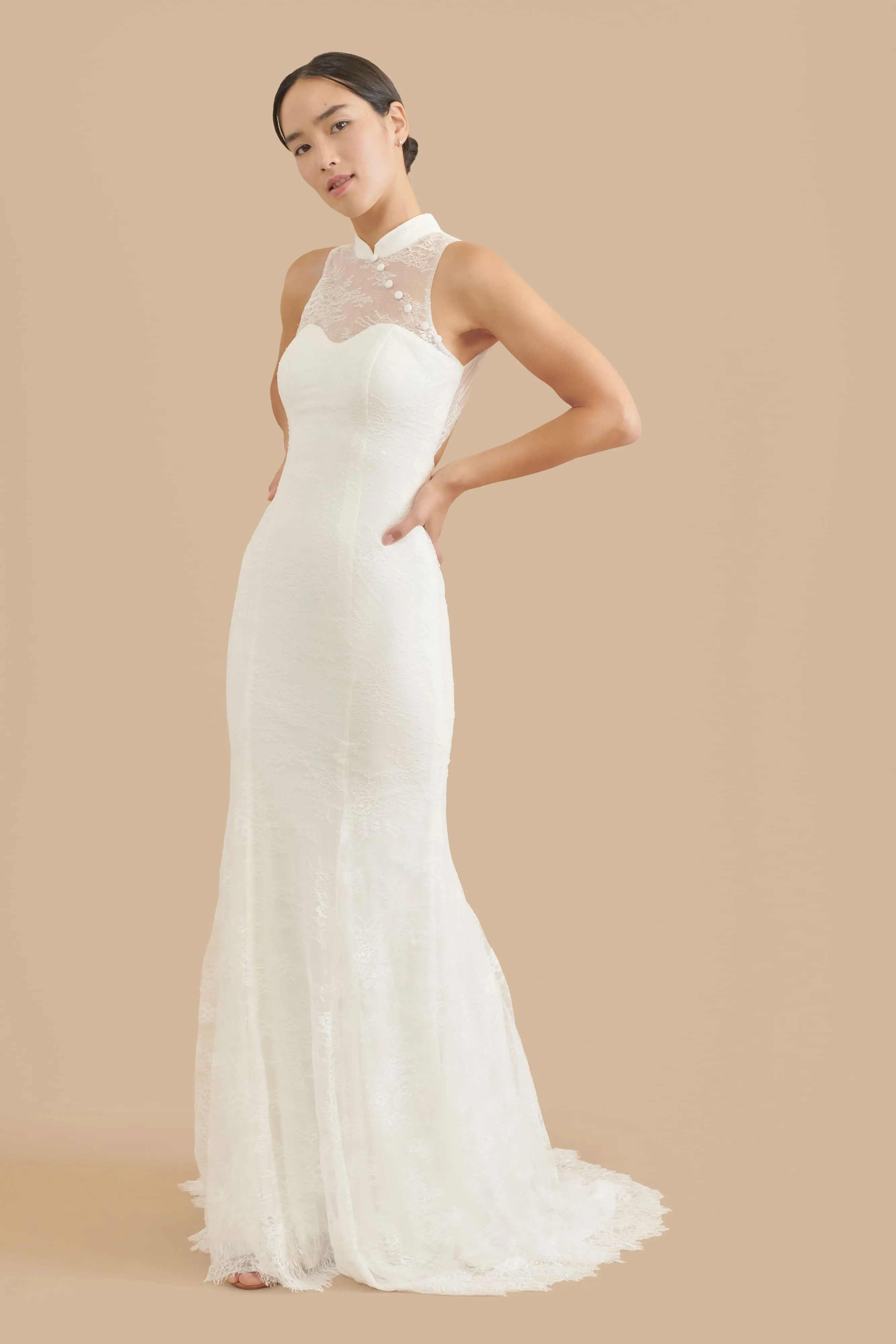 Mabel Bespoke Dress | White Chinese Wedding Dress