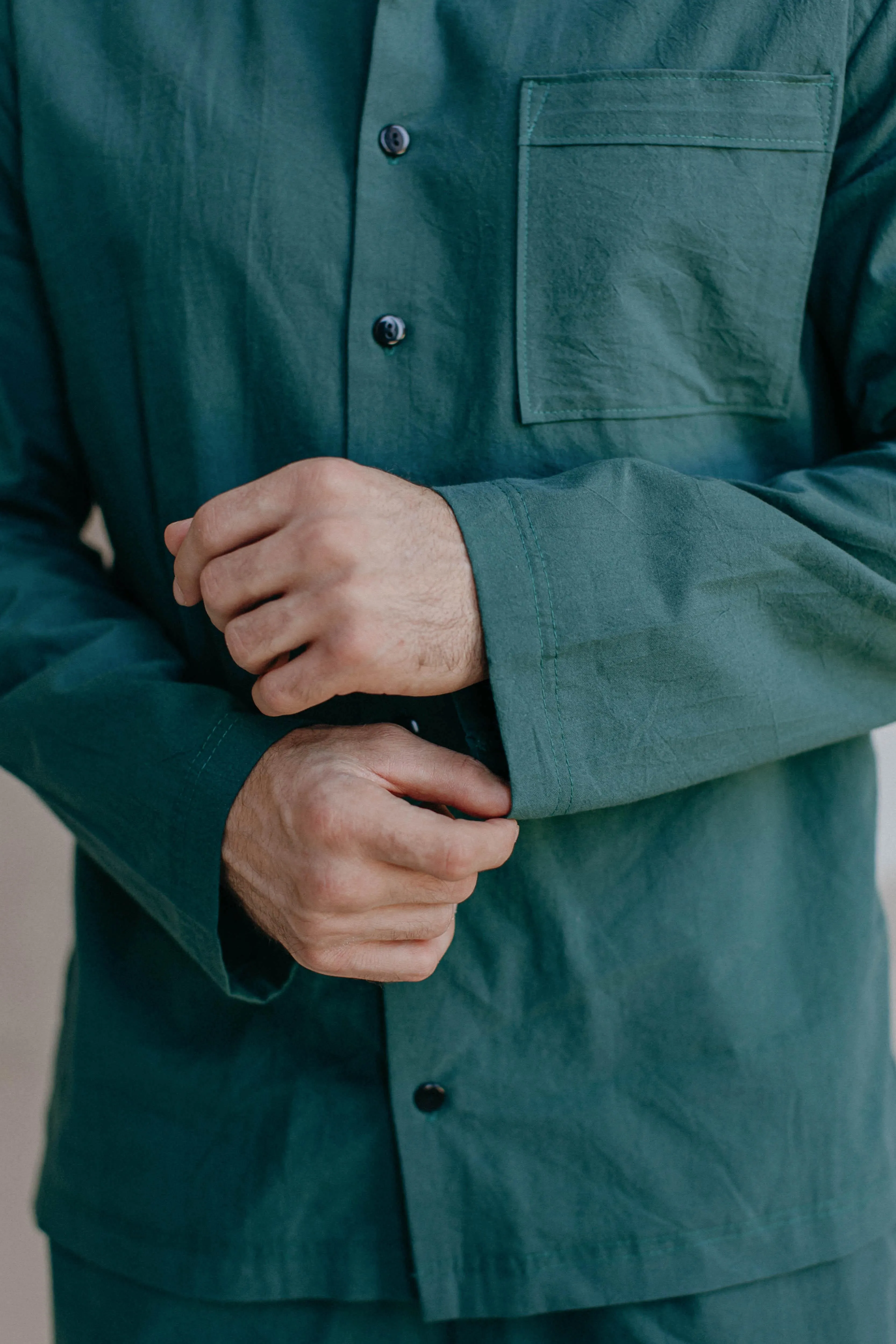 Men's Pajama Set – Emerald