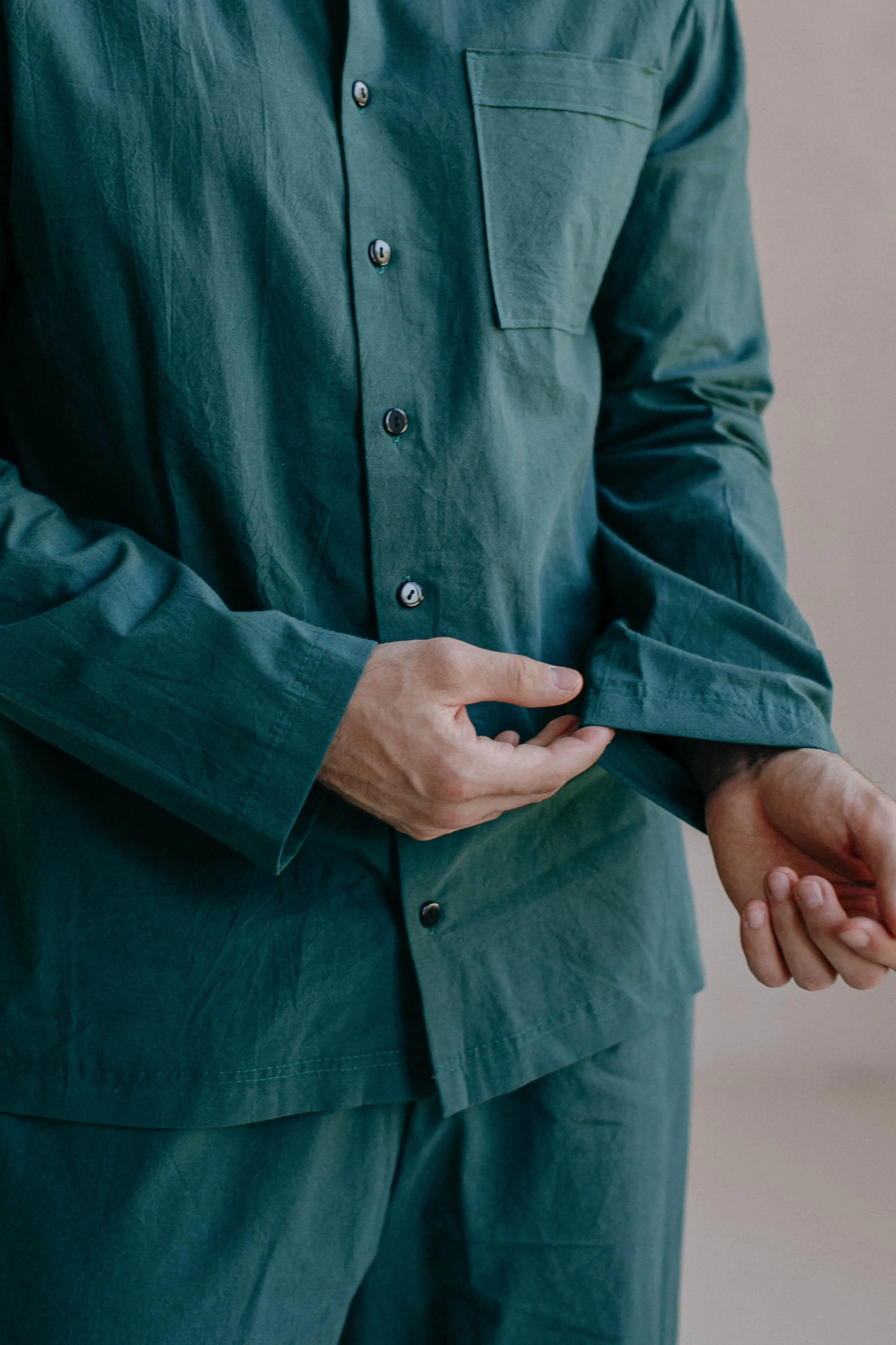 Men's Pajama Set – Emerald