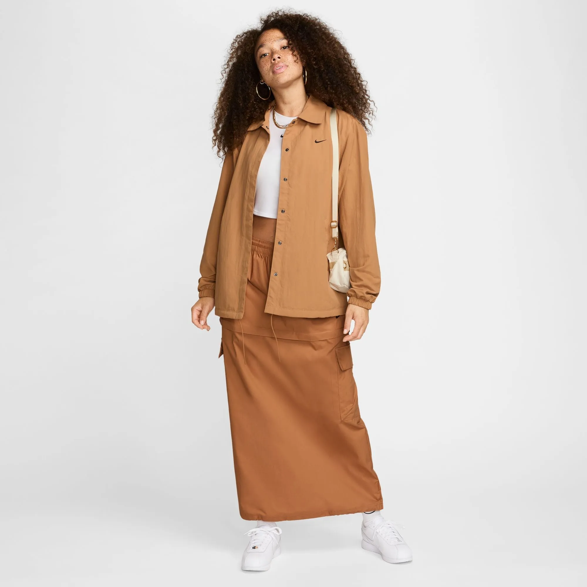Nike Womens Oversized UV Woven Coaches' Jacket