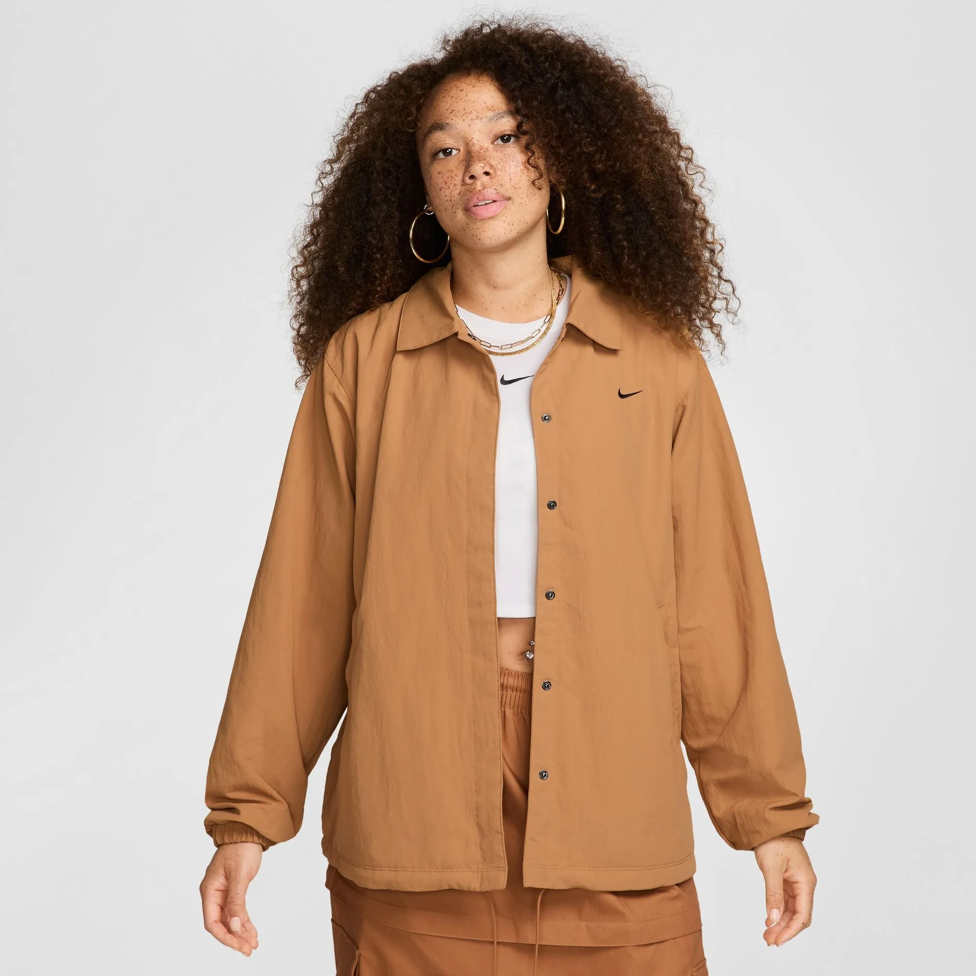 Nike Womens Oversized UV Woven Coaches' Jacket