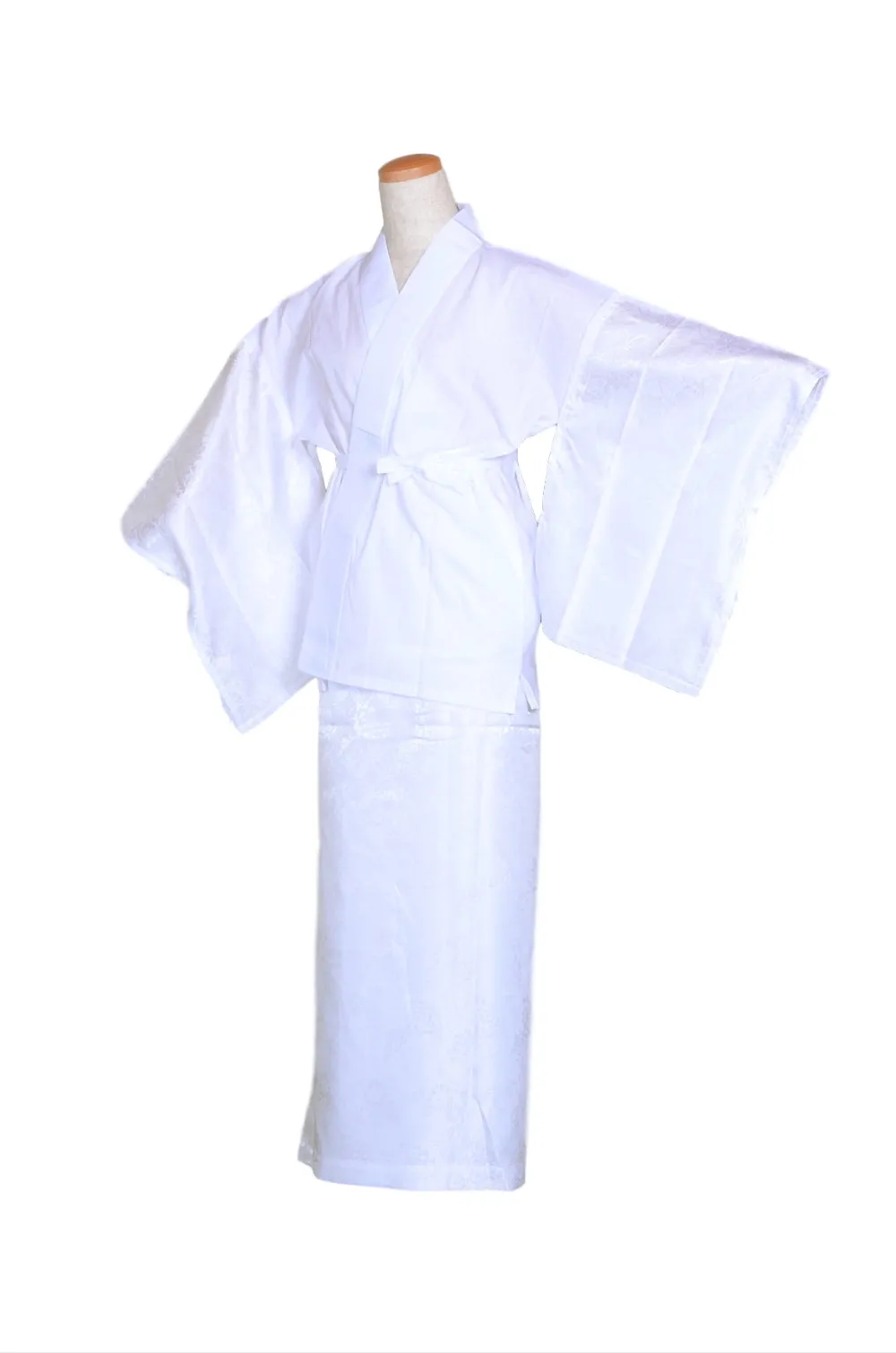 Obi belt and geta sandals set : Pattern / Light purple