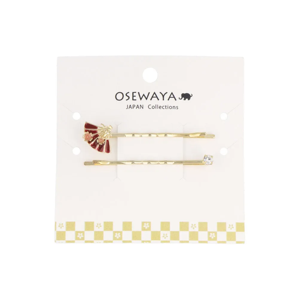 Sensu Fan Hairpin Set