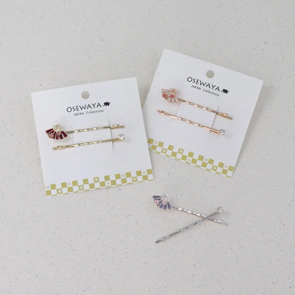 Sensu Fan Hairpin Set