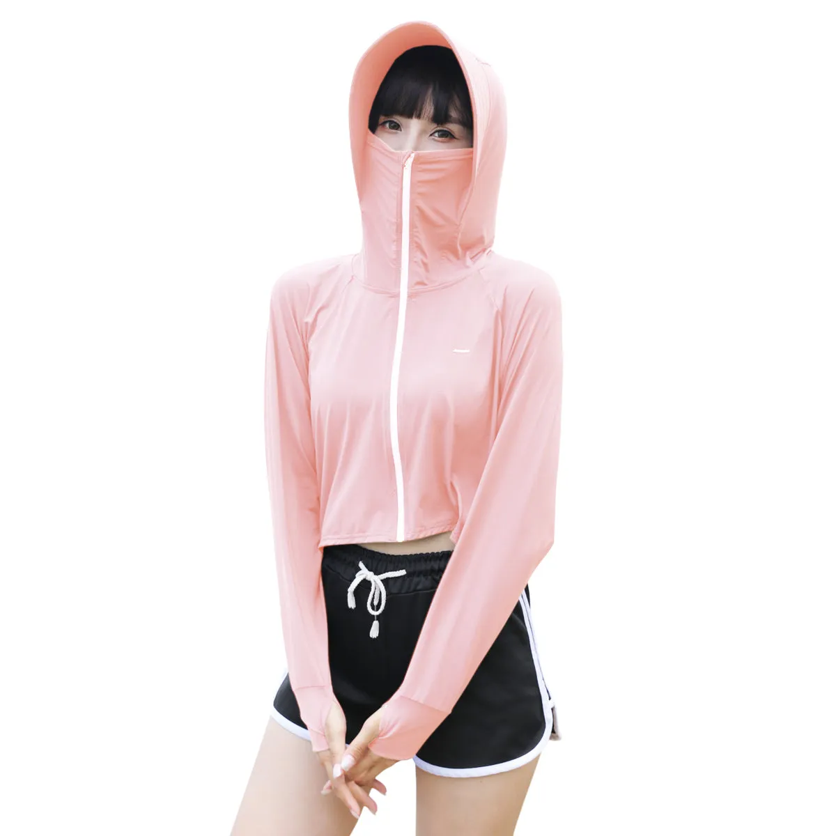Sidiou Group Anniou Women's UPF 50  UV Protection Jacket Summer Quick-Drying Bat Sleeve Cape Coat Riding Running Jacket Loose Lightweight Windbreaker