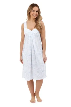 Sleeveless Cotton Jersey Nightdress