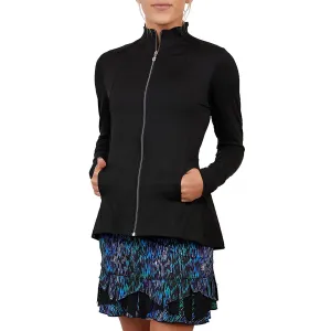 Sofibella Pleated Womens Tennis Jacket