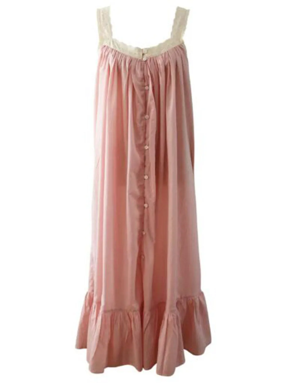 Soft Pink Jodie Cotton Nightdress  Size up to 20