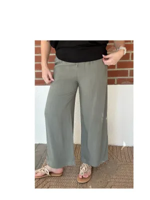 Spruce Linen Wide Leg Pants