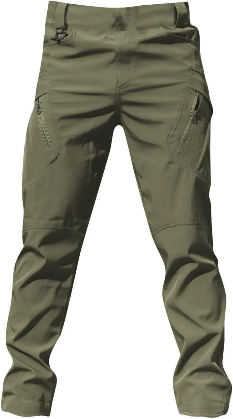 Tactical Pants for Men Relaxed Fit Ripstop Work Cargo Pants Stretch Flex Camo Hiking Pant Multi Pockets Outdoor Clothing