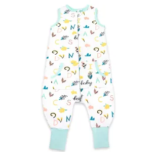Toddler Sleep Sacks for 2t-3t, 1 Pack Baby Wearable Blanket with Feet, Sleeveless Breathable Sleep Sacks for Baby Boys and Girls