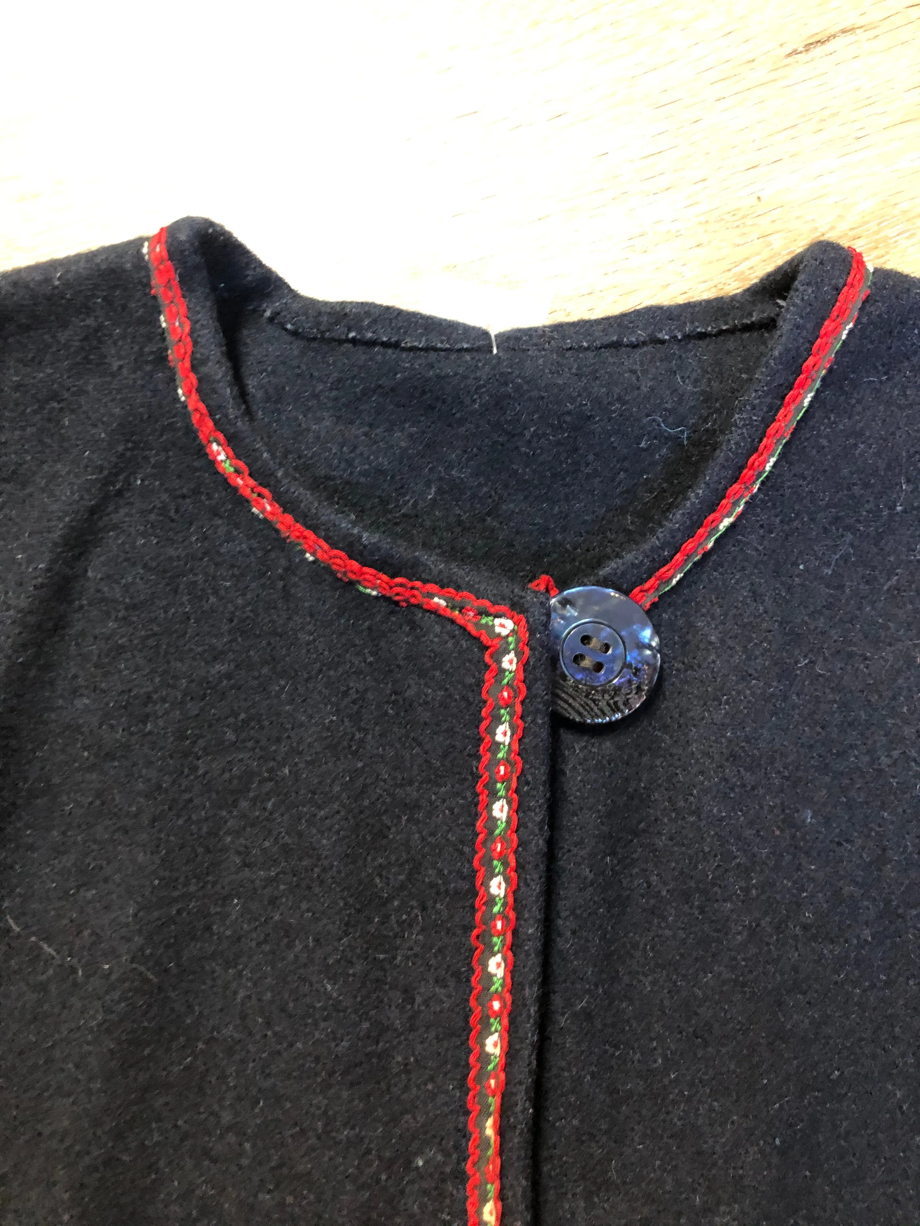 Vintage Handmade Wool Cardigan