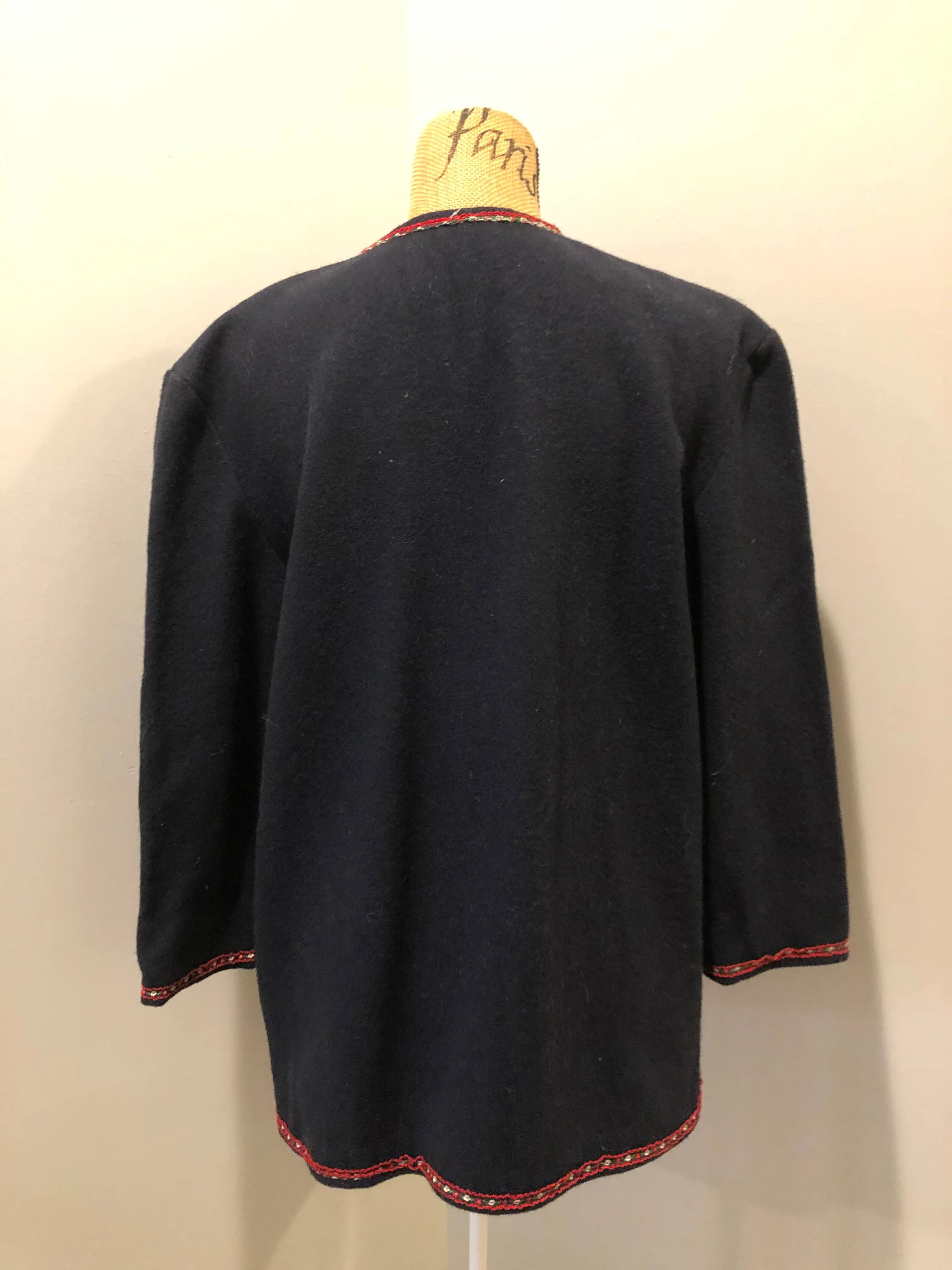 Vintage Handmade Wool Cardigan