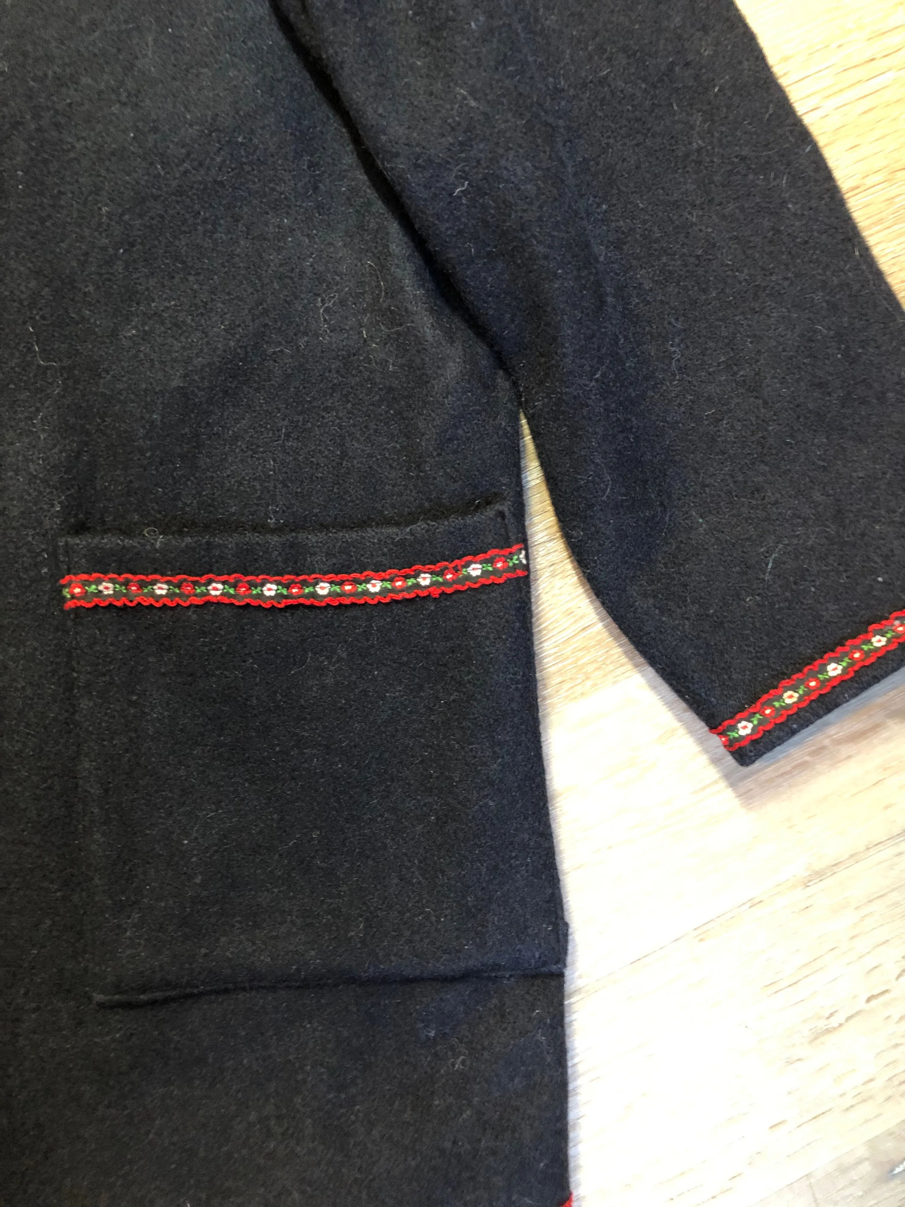 Vintage Handmade Wool Cardigan