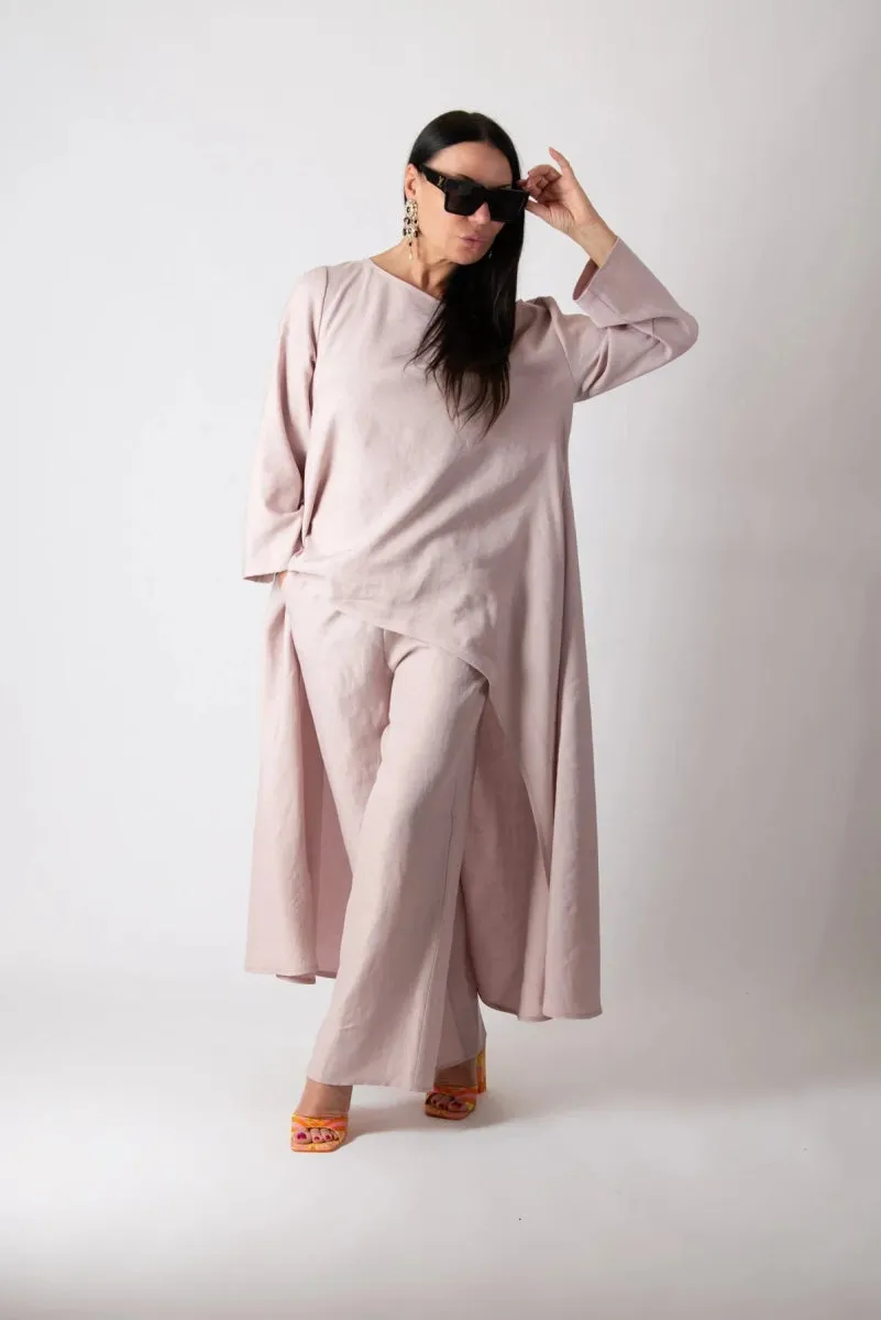 Wide Elegant Linen Set JESIKA