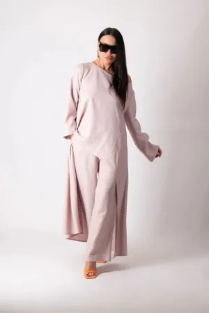 Wide Elegant Linen Set JESIKA