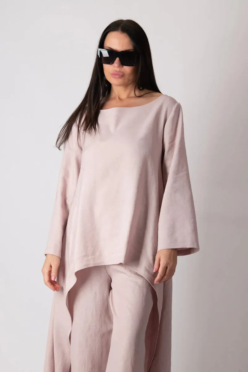Wide Elegant Linen Set JESIKA