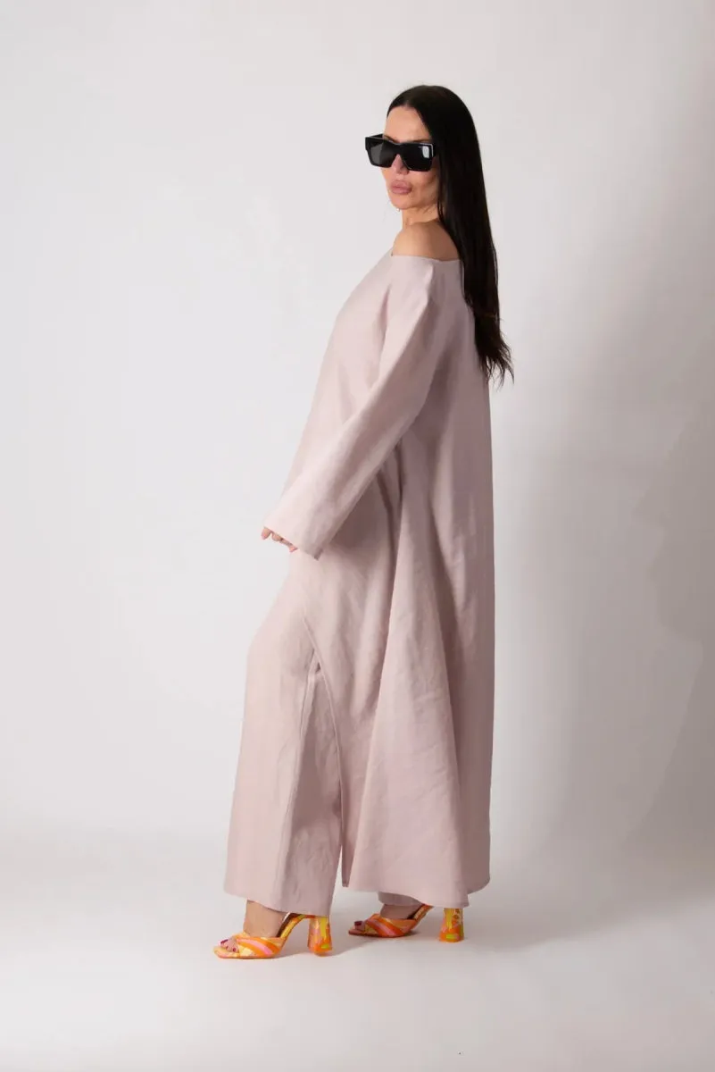 Wide Elegant Linen Set JESIKA