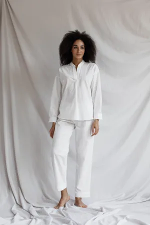 Women's Pajama Set – Creme