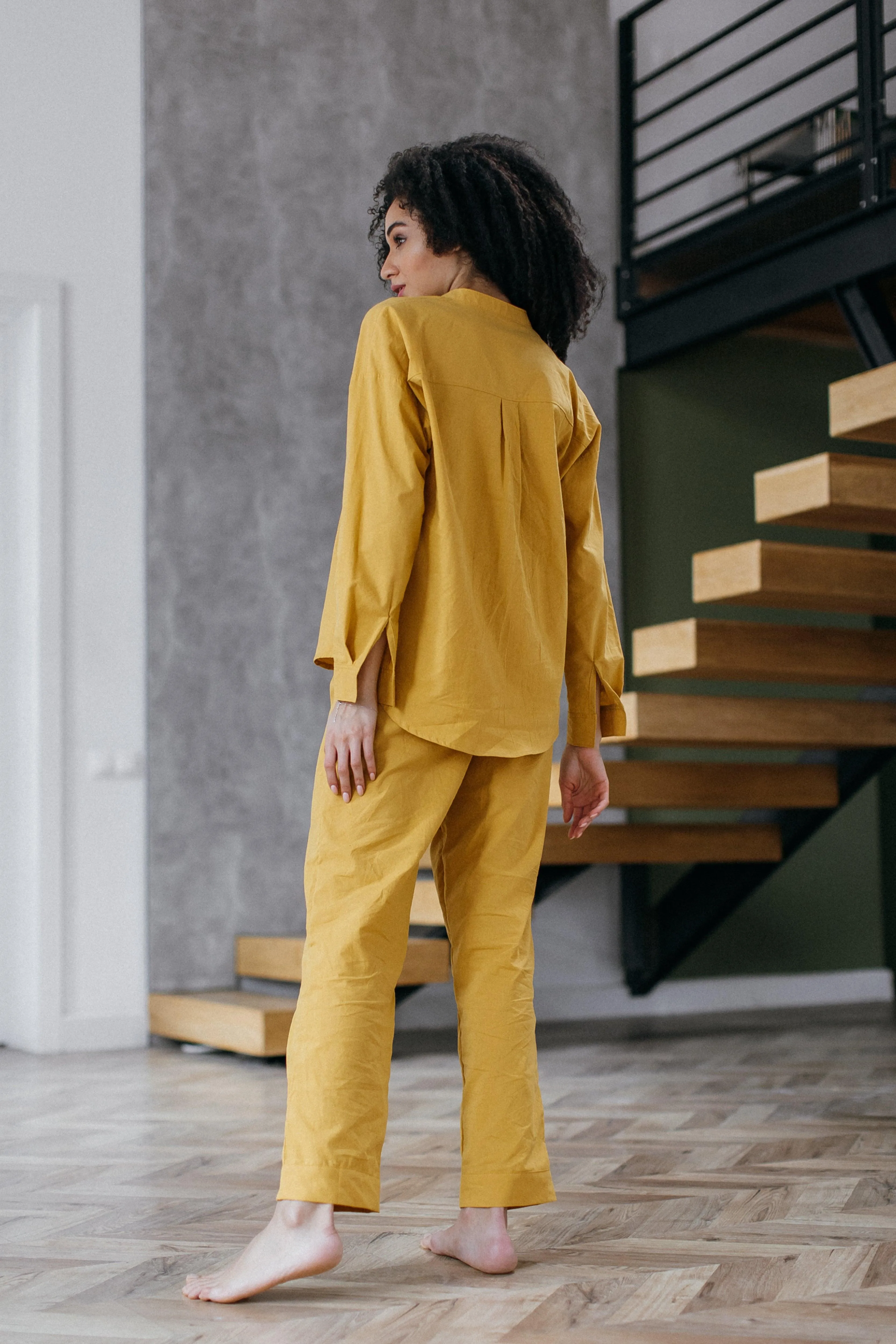Women's Pajama Set – Ochre