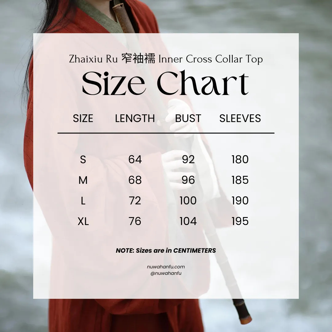 Xiaoshan Qing 晓山青 Daybreak Wei Jin Unisex Cotton Ruqun Set