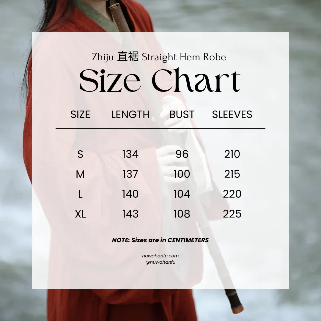 Xiaoshan Qing 晓山青 Daybreak Wei Jin Unisex Cotton Ruqun Set